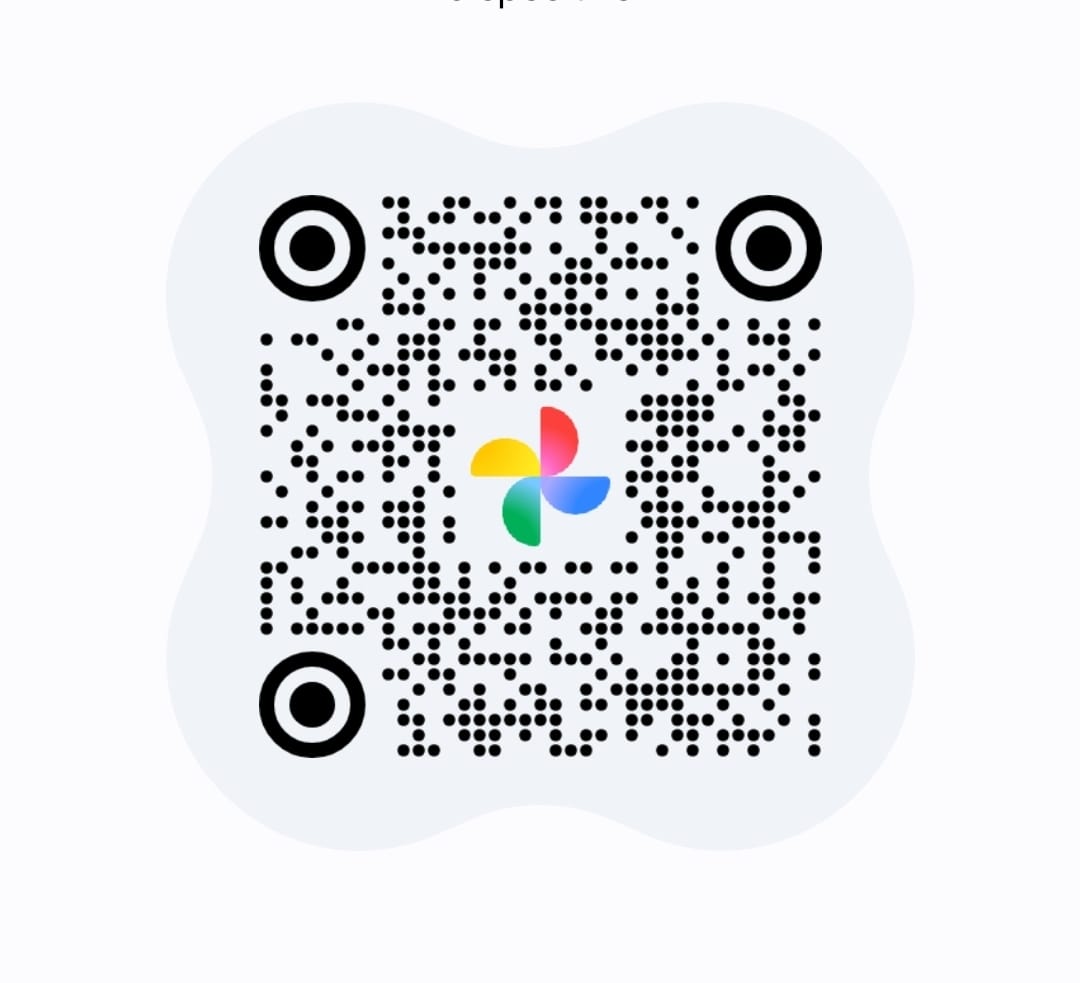 Código QR del álbum compartido